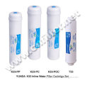 water filtration system Granular activated carbon water filter cartridge